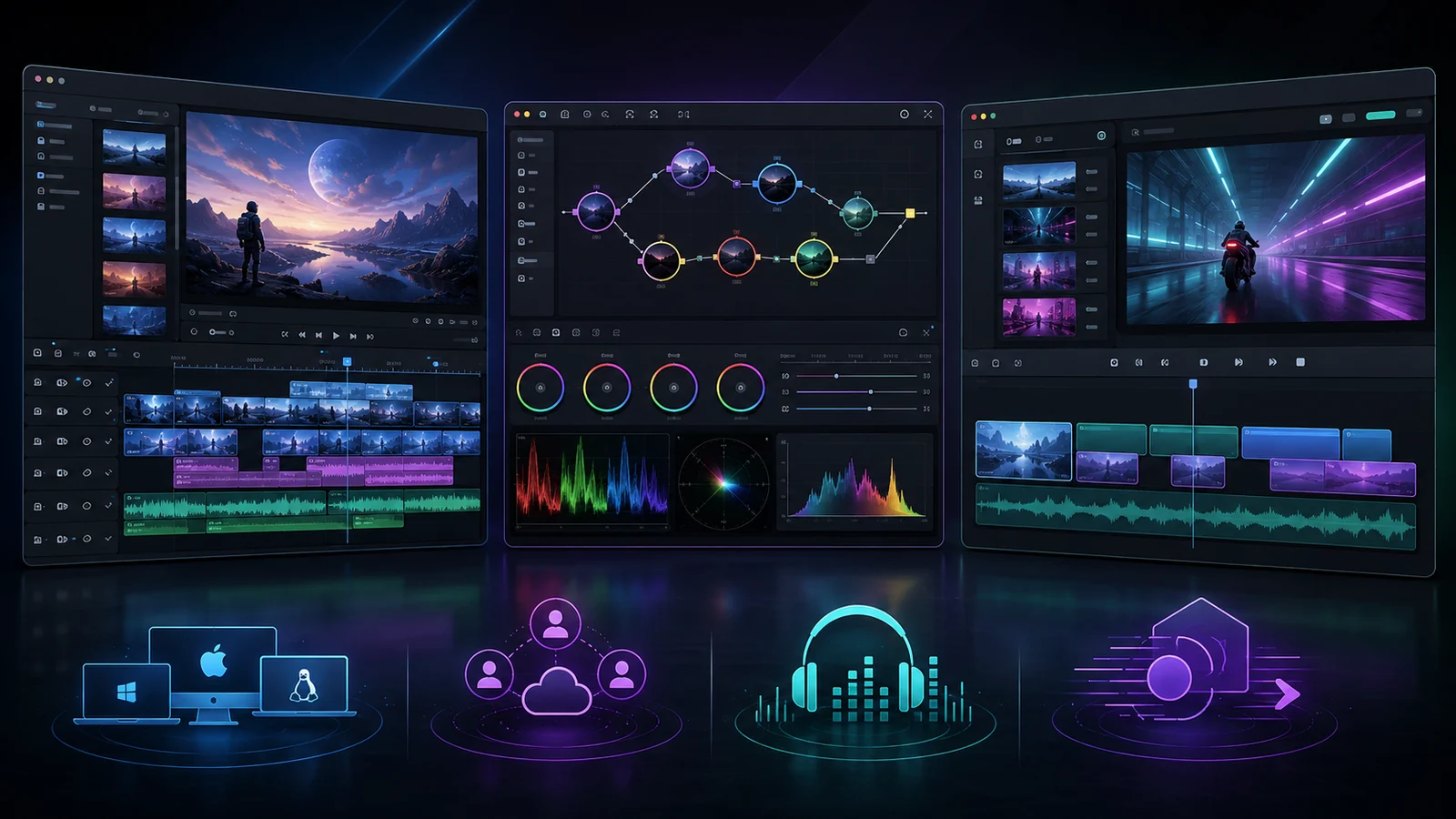 Comparatif de Premiere Pro, DaVinci Resolve et Final Cut Pro